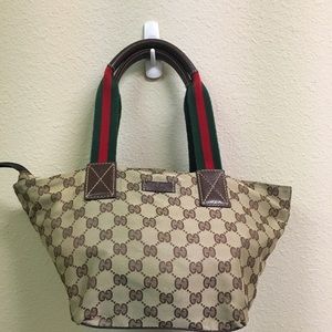 Gucci Logo Tote